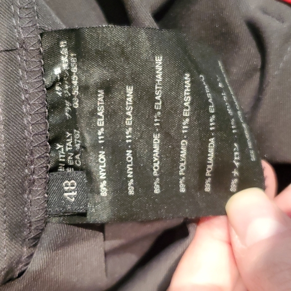 Men's Prada Dark Gray Classic Fit Pants - Picture 9 of 10